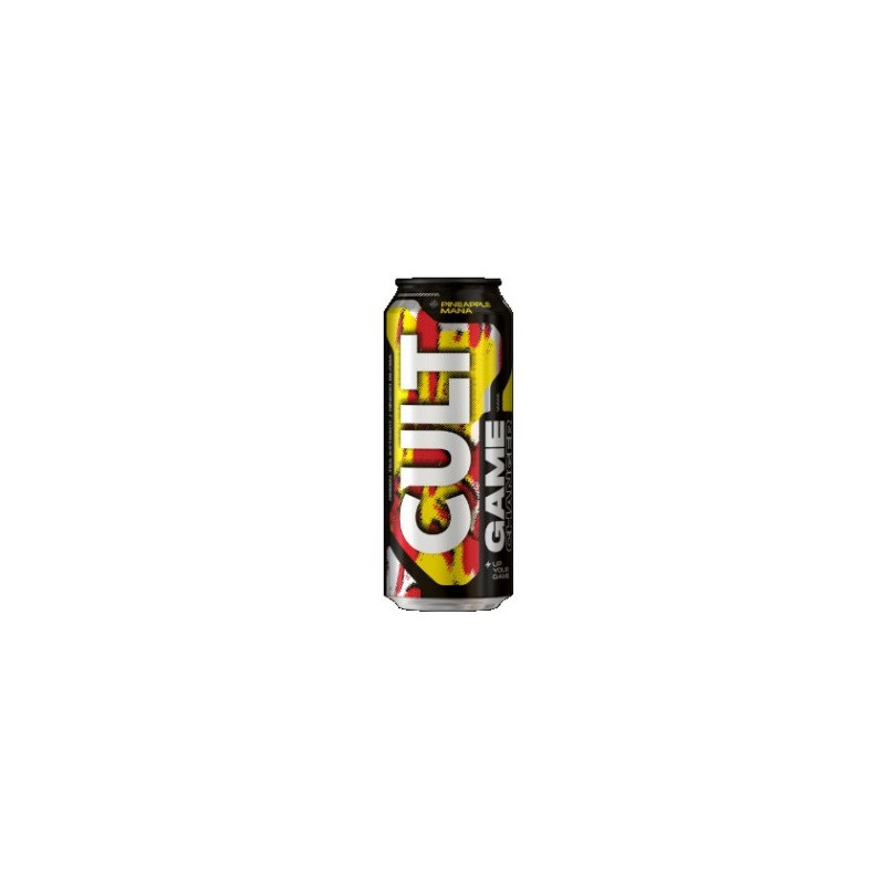Energinis gėrimas CULT ananasų skonio, 500 ml
