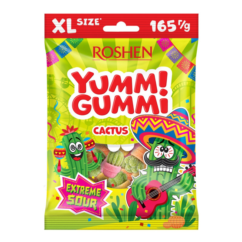 Guminukai Yummi Gummi Cactus, 165g