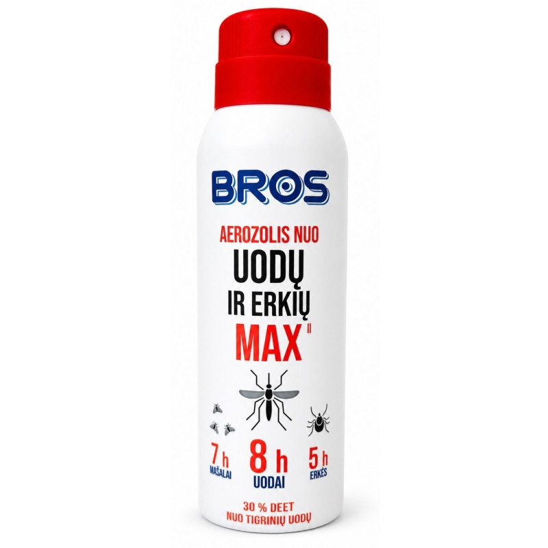 Aerozolis nuo uodų ir erkių Bros, 90ml