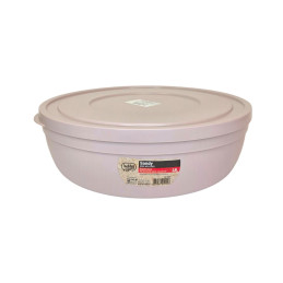 Plastmasinis dubenėlis su dangčiu SANDY 2.8l 25x7,6cm žemas
