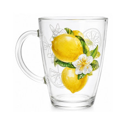 Stiklinis puodelis, 350 ml
