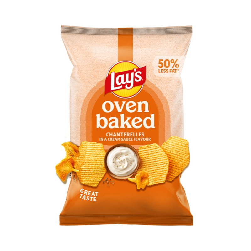 Bulvių traškučiai Lays Oven Baked 180g voveraičių padažo skonio