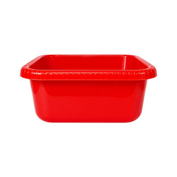 Plastikinis kvadratinis dubuo, 12 l, 35,5 × 35,5 cm
