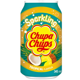 Gazuotas gėrimas Chupa Chups Tropical Flavour, 345 ml