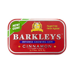 Cinamono skonio becukrė kramtomoji guma Barkleys, 30 g