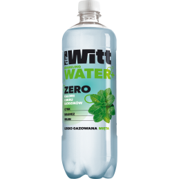 Mėtų skonio gazuotas gėrimas DrWitt su kalciu, magniu, cinku,selenu 750 ml