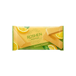 Vafliai Roshen Wafers su citrininiu įdaru, 216 g