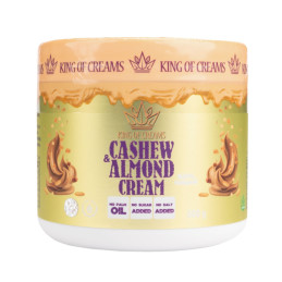 Anakardžių ir migdolų riešutų kremas King Of Creams, 500 g