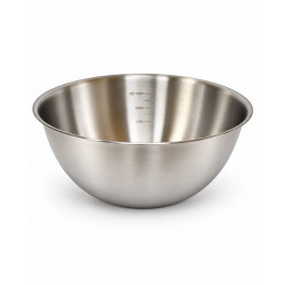 Nerūdijančio plieno dubuo apvalus 22 cm