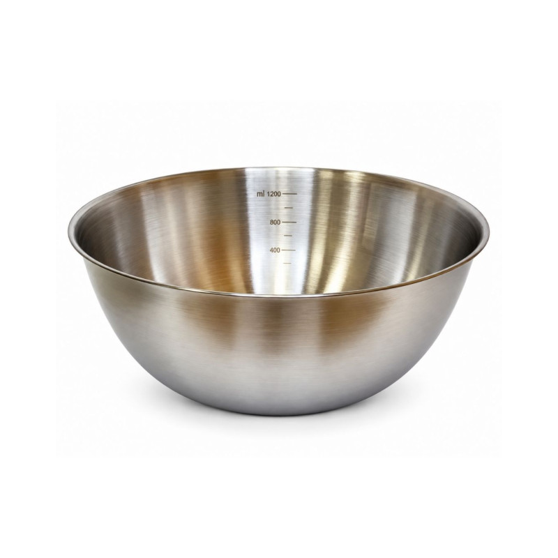 Nerūdijančio plieno dubuo apvalus 20 cm