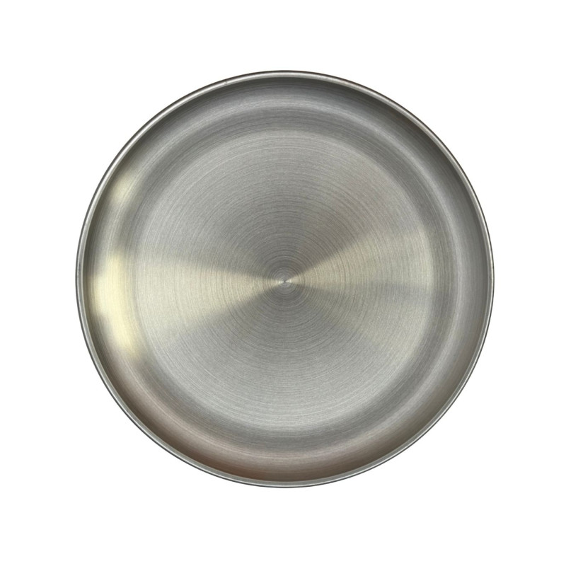 Serviravimo padėklas apvalus sidarinės spalvos 26 cm