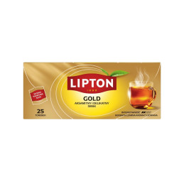 Juodoji arbata Lipton Gold, 37,5 g