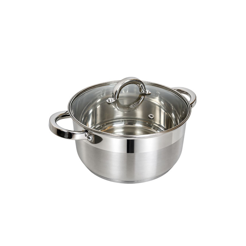 Nerūdijančio plieno puodas Kaisa Villa KV-2245 su dangčiu, 3,9 l