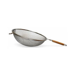 Nerūdijančio plieno sietelis su rankena 24 cm