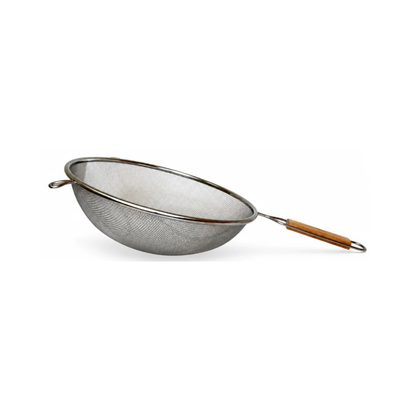 Nerūdijančio plieno sietelis su rankena 24 cm