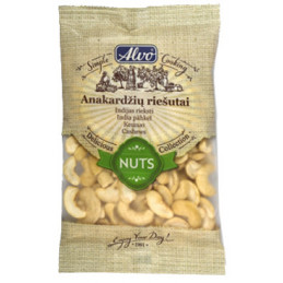 Anakardžių riešutai 100g Alvo