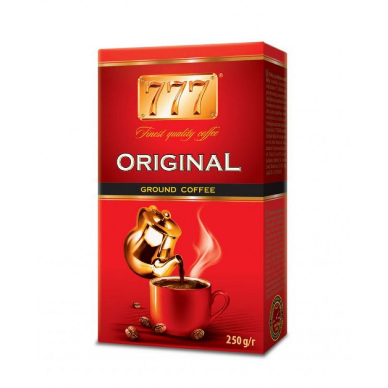 Vidutiniškai skr. malta kava 777 250g