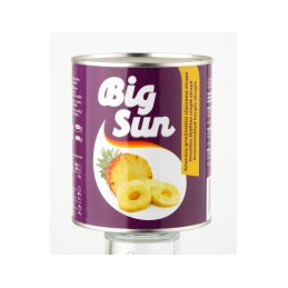 Ananasų griežinėliai BIG SUN 820/490g