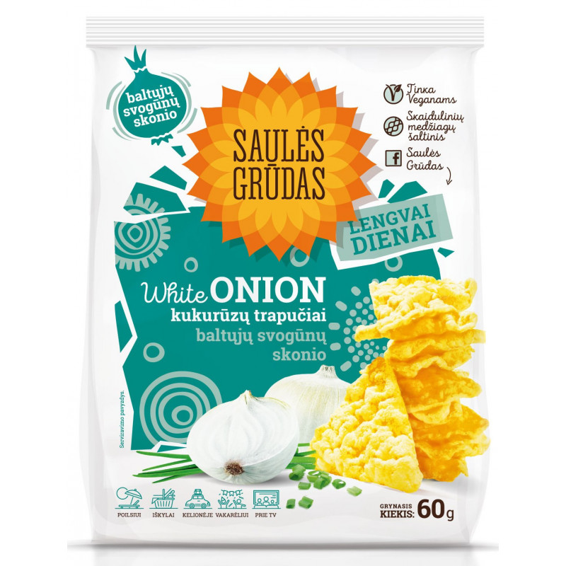 Kukurūzų trapučiai Saulės grūdas 60g