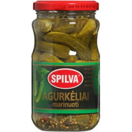 Marinuoti agurkėliai Spilva...
