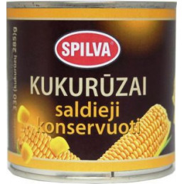 Konservuoti kukurūzai...