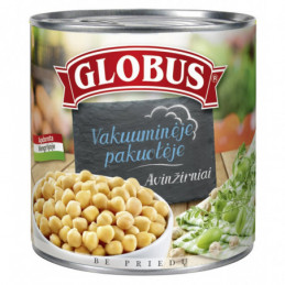Avinžirniai vakuuminėje pakuotėje  Globus  300g/265g