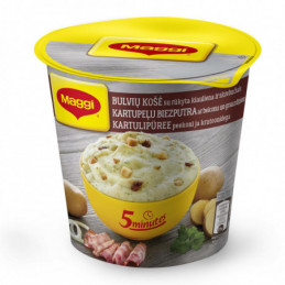 Maggi bulvių košė su rūkyta...