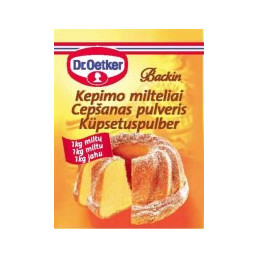 Kepimo milteliai  Dr.Oetker...