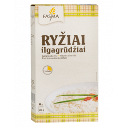 Ryžiai FASMA plikyti, 8x100g