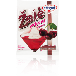 Želė vyšnių 80g Klingai