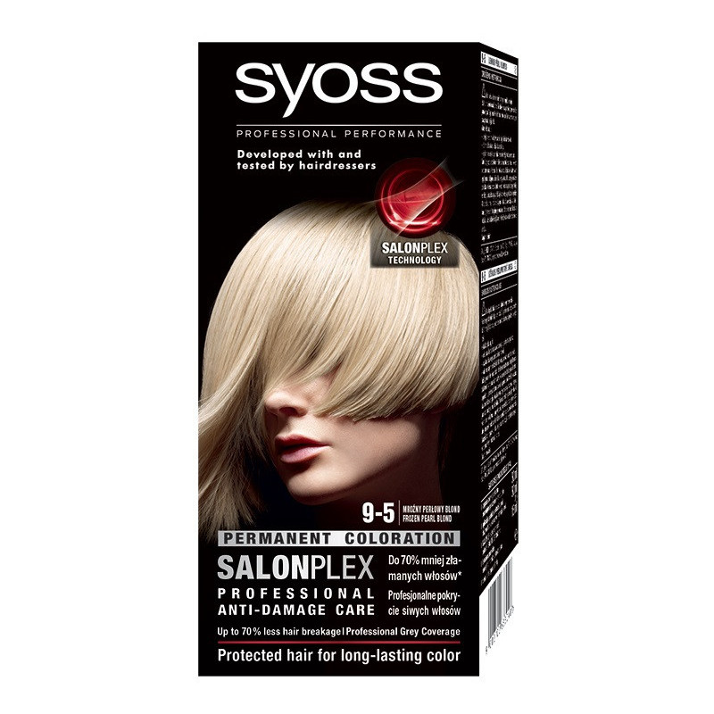 Plaukų dažomasis kremas Syoss Nr 9-5 užšalęs perlas