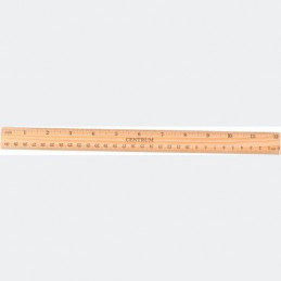 Liniuotė 30cm medinė 80942