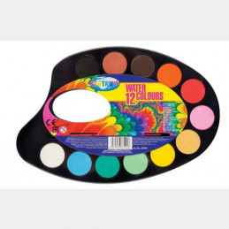 Akvarelė 12 spalvų 87501