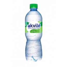 Gazuotas vanduo AKVILĖ 0,5L