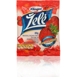 Želė braškių 80g +10...