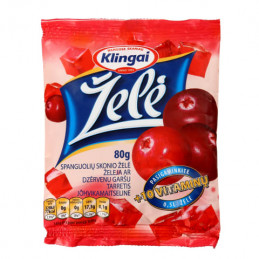 Želė spanguolių 80g +10...