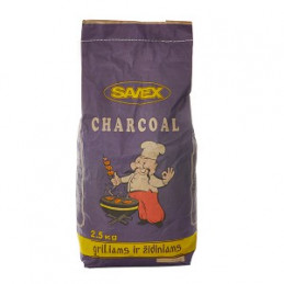 Medžio anglis  Savex  2.5kg