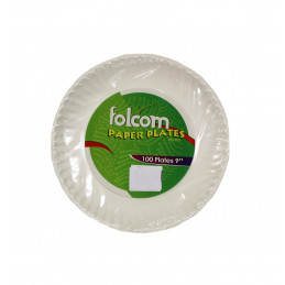 Popierinės lėkštės baltos...