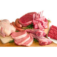 Šviežia kiauliena, paukštiena ir kita mėsa