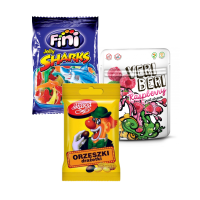 Dražė, guminukai, pastilės, kramtomoji guma