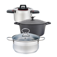 Puodai, greitpuodžiai, troškintuvai